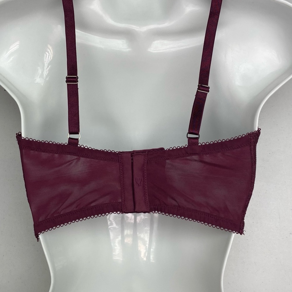 NWOT VS WINE Dream Angles Push-up without Padding, 32DDD *P1008 - Picture 2 of 7